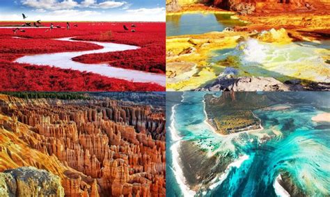 weirdest natural places on earth|15 stunning places on Earth that look like they're .